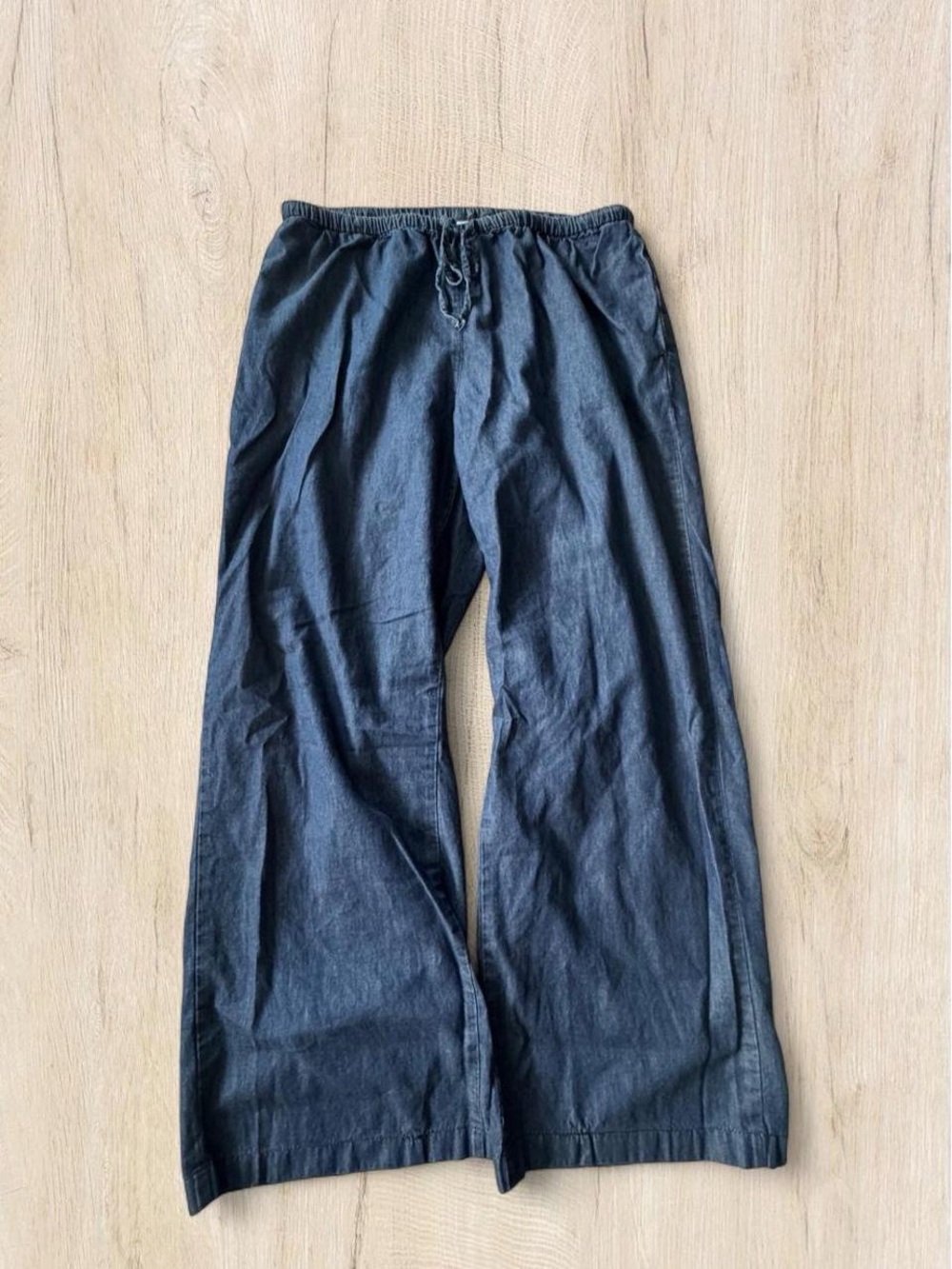 H&M Cotton Navy Denim Pants